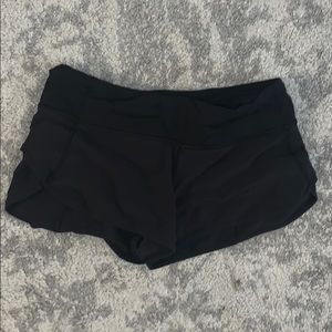 Lulu black speed short short